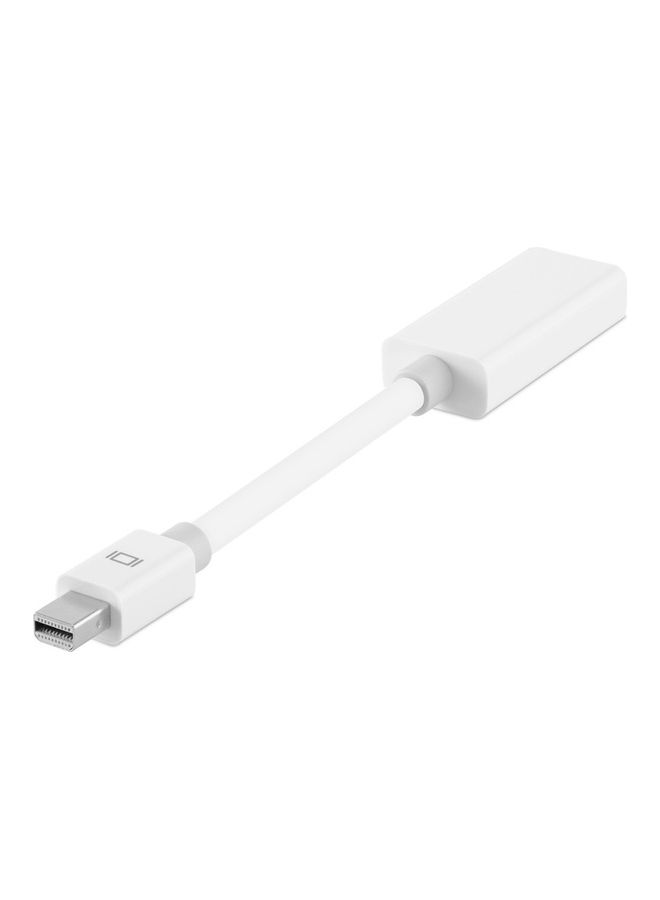 belkin 4K Mini Display Port To HDMI Adapter White - Image 1