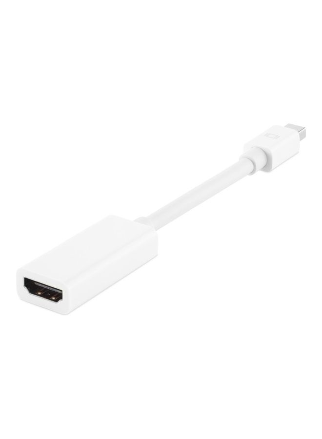 belkin 4K Mini Display Port To HDMI Adapter White - Image 2
