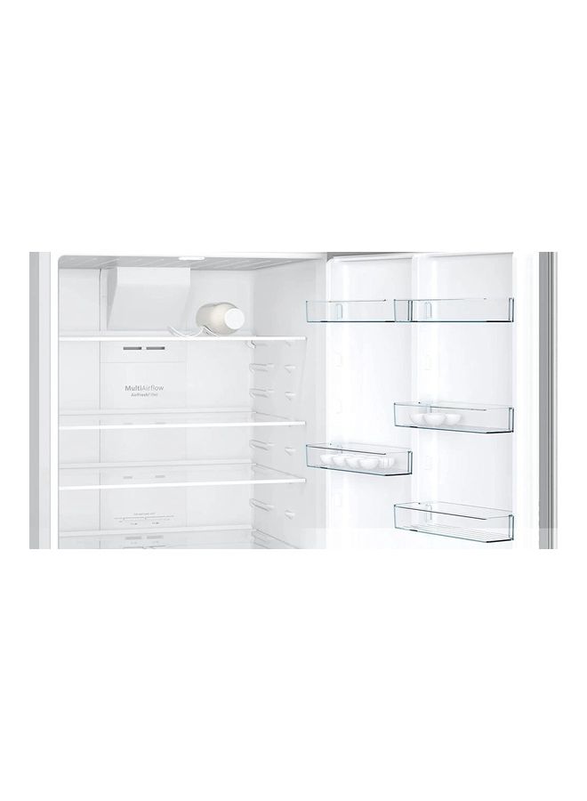BOSCH - Series 4 - Free-Standing Fridge With Freezer At Top 186 X 75 Cm KDN76XI3E8 Silver - Image 1