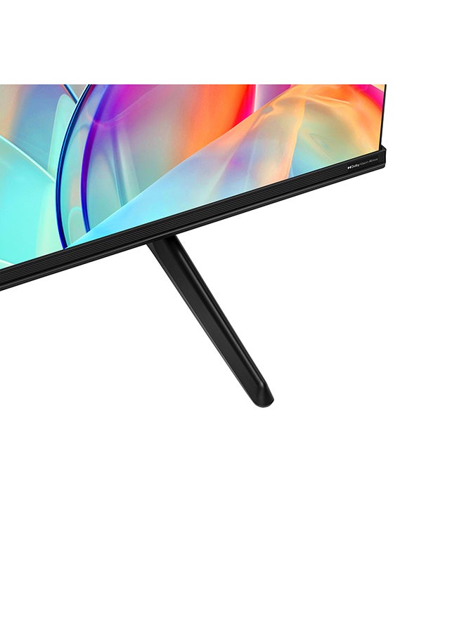 Hisense - QLED U6 4K Smart TV 65 Inch E7K Series With Quantum Dot Colour, VIDAA Voice, Dolby Vision, Bluetooth And WiFi 2023 New Model 65E7K Black - Image 1