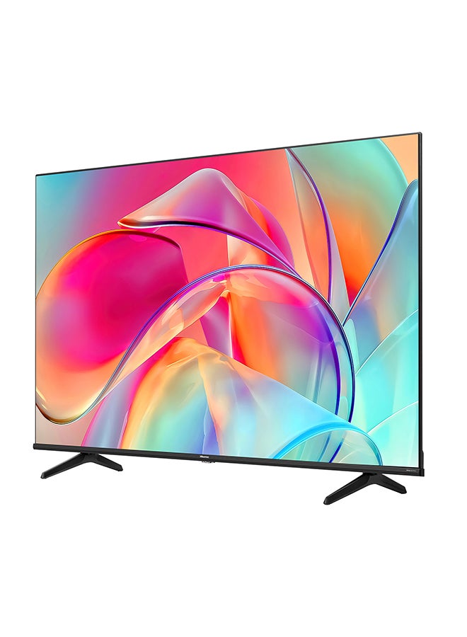 Hisense - QLED U6 4K Smart TV 50 Inch E7K Series With Quantum Dot Colour, VIDAA Voice, Dolby Vision, Bluetooth And WiFi 2023 New Model 50E7K Black - Image 1