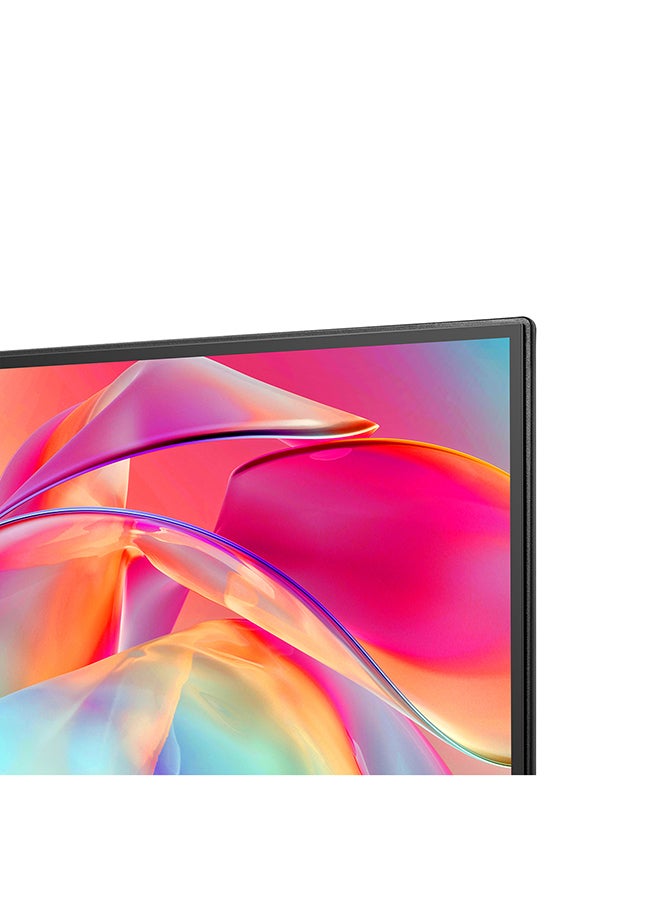 Hisense - QLED U6 4K Smart TV 50 Inch E7K Series With Quantum Dot Colour, VIDAA Voice, Dolby Vision, Bluetooth And WiFi 2023 New Model 50E7K Black - Image 1