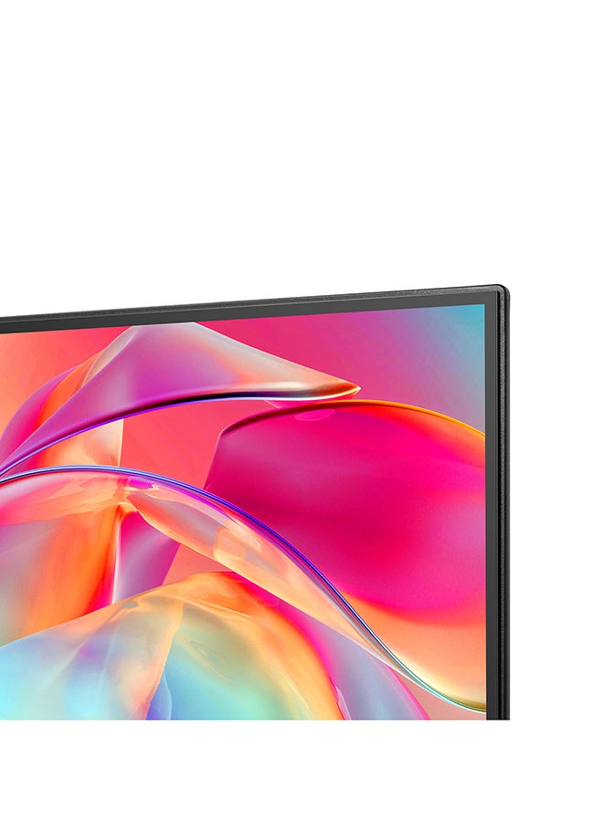 Hisense - QLED U6 4K Smart TV 55 Inch E7K Series With Quantum Dot Colour, VIDAA Voice, Dolby Vision, Bluetooth And WiFi 2023 New Model 55E7K Black - Image 1