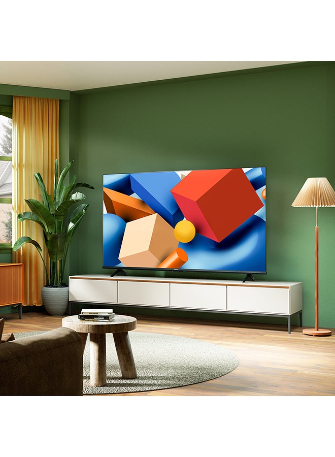 Hisense - VIDAA U6 4K Smart TV, 50 Inch UHD E6K With Dolby Vision, Pixel Tuning, Smooth Motion, Game Mode Plus 2023 New Model 50E6K Black - Image 1