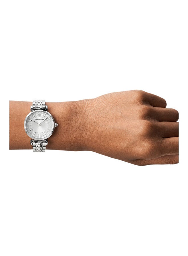 EMPORIO ARMANI Women's Analog Round Shape Stainless Steel Wrist Watch AR11445 - 32 Mm - Image 4