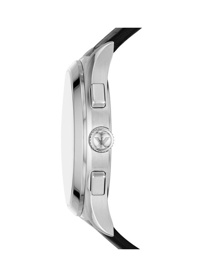 EMPORIO ARMANI - Men's Analog Round Shape Leather Wrist Watch AR11530 - 42 Mm - Image 1