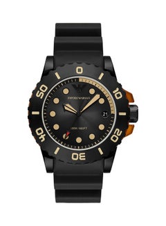 Men's Analog Round Shape Polyurethane Wrist Watch AR11539 - 46 Mm