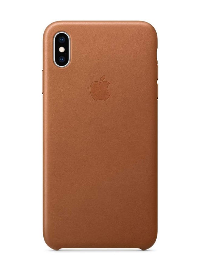 Apple Protective Case Cover For Apple iPhone XS Max Saddle Brown - Image 1