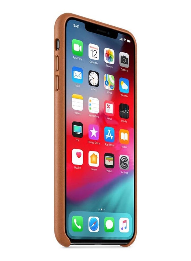 Apple Protective Case Cover For Apple iPhone XS Max Saddle Brown - Image 3