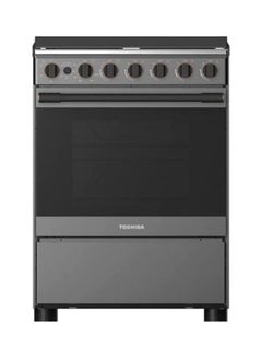 Toshiba 4 Burner Gas Cooking Range, Size (60 X 60) Cm Silver Model 1 Year Full Warranty TBA-248MG4G089KS Black  - Image 1