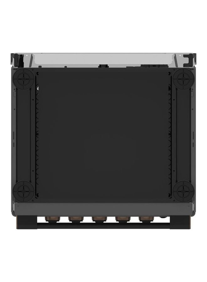 Toshiba 4 Burner Gas Cooking Range, Size (60 X 60) Cm Silver Model 1 Year Full Warranty TBA-248MG4G089KS Black  - Image 2