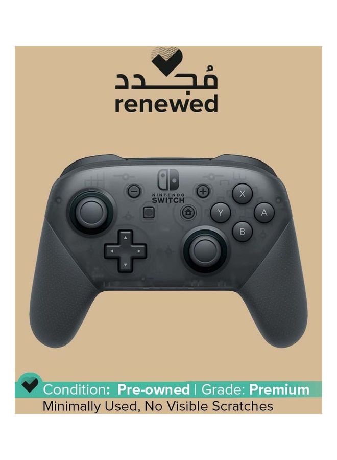 Nintendo Renewed - Wireless Pro Controller For Nintendo Switch - Image 1
