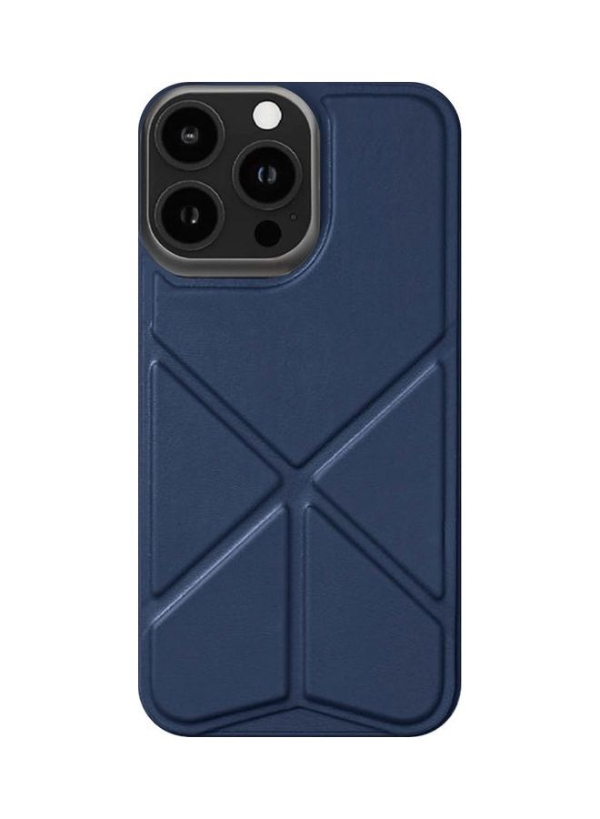 مارجون Iphone 13 Pro Max Case Preppie Series Full Protection Back Origami Blue - Image 1