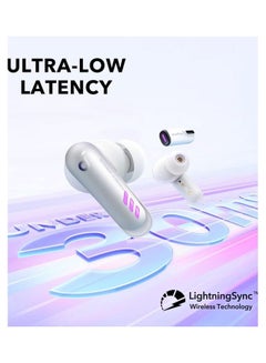 Soundcore VR P10 Wireless Gaming Earbuds, Meta Quest 2 Accessories, 30ms Low Latency, Dual Connection, 2.4GHz, USB-C Dongle Included, Compatible With Steam Deck, PS4, PS5, PC, Switch Aurora  - Image 3