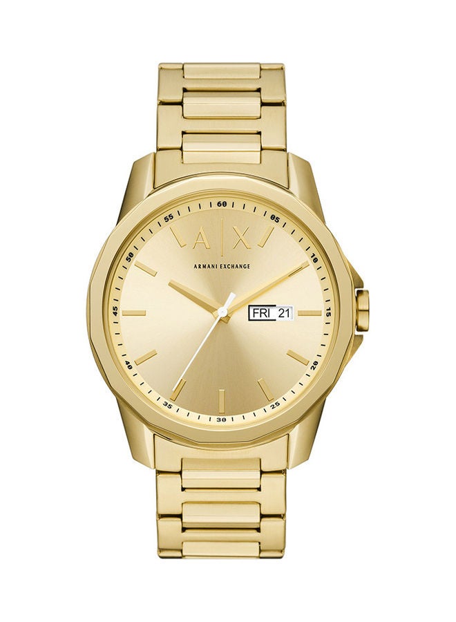 Armani Exchange Men's Analog Round Shape Stainless Steel Wrist Watch AX1734 - 44 Mm - Image 1