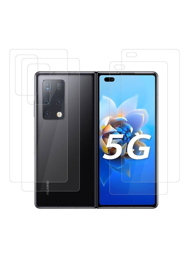 مارجون 2 Pack For Huawei Mate X2 Screen Protector Scratch And Shatter Resistant Full Glue Back Clear - Image 2