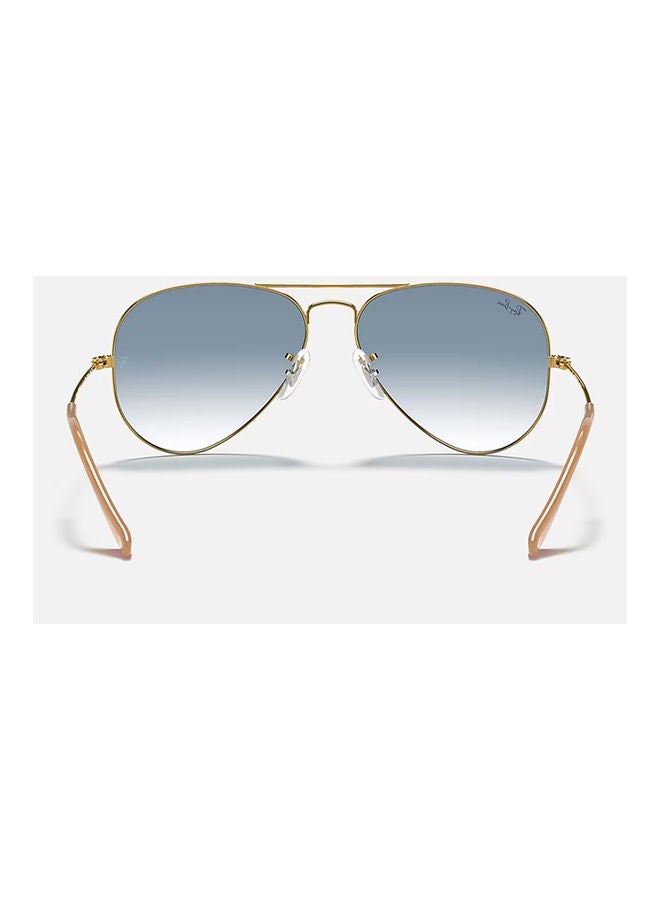 Ray-Ban - Unisex Pilot Sunglasses - RB3025 001/3F 55-14 135 3N - Lens Size: 55Mm - Image 1