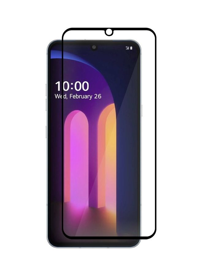 MARGOUN LG V60 ThinQ 5G Screen Protector Scratch And Shatter Resistant Full Glue Back Clear - Image 2