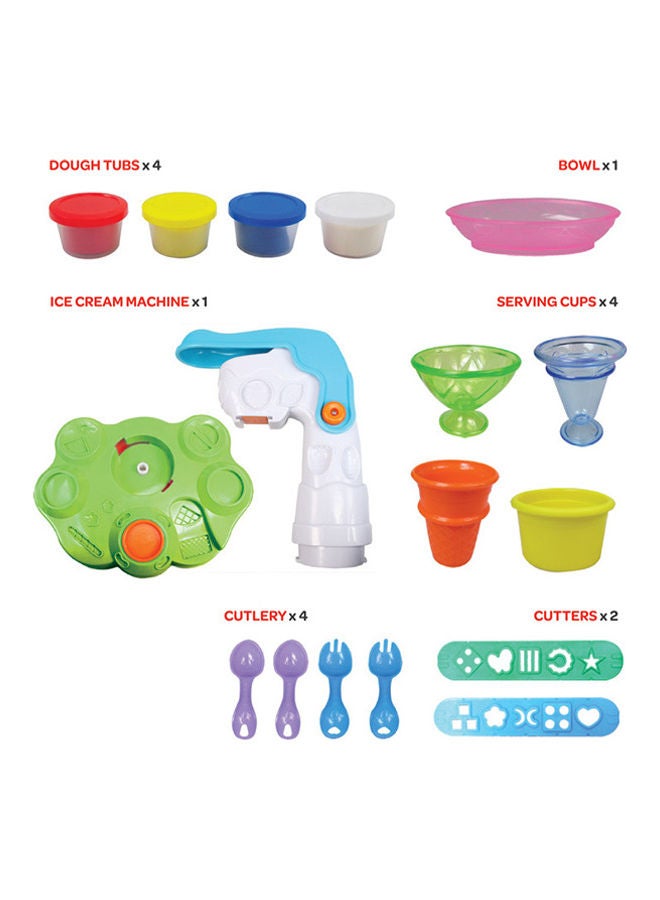 Moon - Dough Creation Ice Cream Station For 3 Years And Above DIY Clay Toys – 4 X 56 G - Image 1