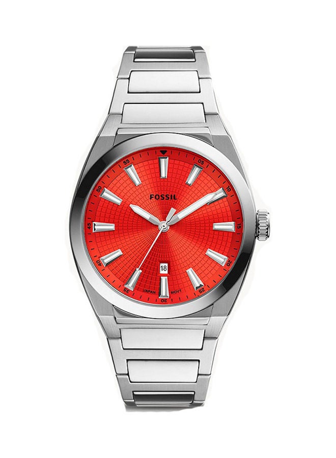 FOSSIL Men's Analog Round Shape Stainless Steel Wrist Watch FS5984 - 42 Mm  - Image 1