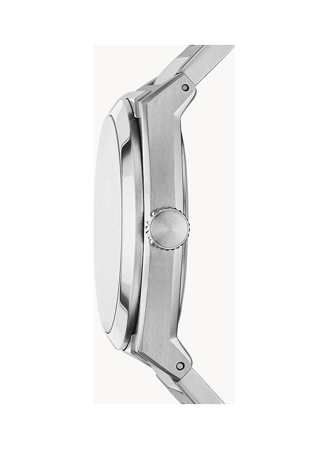 FOSSIL Men's Analog Round Shape Stainless Steel Wrist Watch FS5984 - 42 Mm  - Image 3