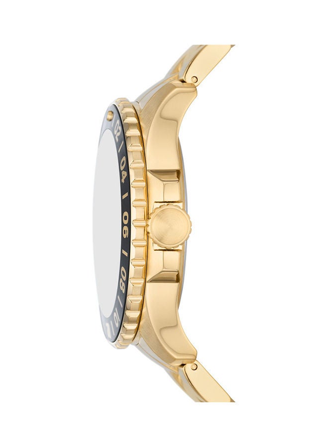 FOSSIL Men's Analog Round Shape Stainless Steel Wrist Watch FS5990 - 46 Mm  - Image 3