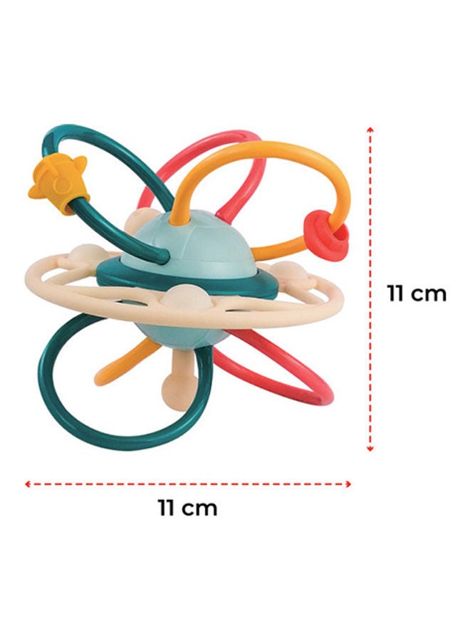 Moon Spinny Rattle And Teether Activity Ball Baby Toys Shake Sensory Birthday Gifts For Babies Boy Girl - 6M Plus  - Image 4