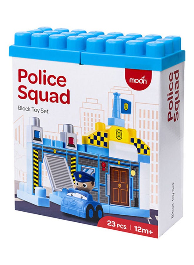 Moon Police Squad, Set Of 23 Pcs, Creative Activity Toy Set Gift For 12M And Above Toddlers - Image 1