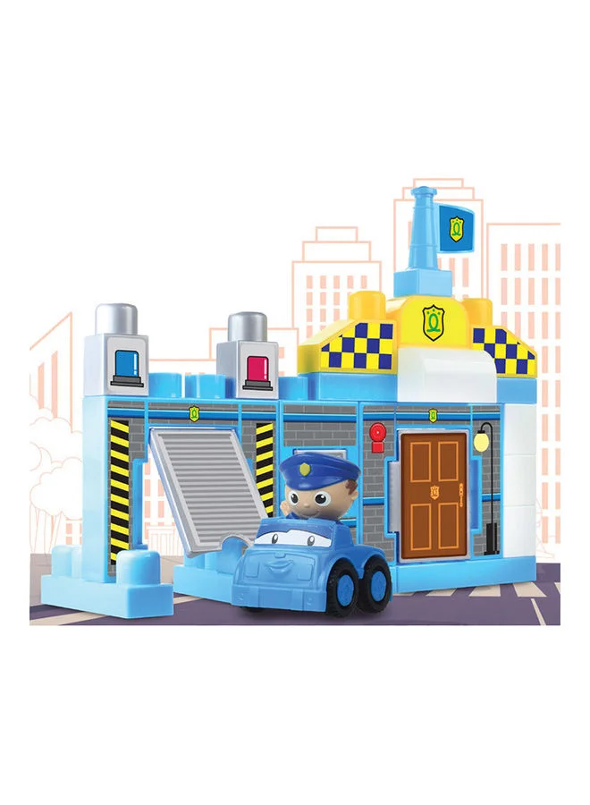 Moon Police Squad, Set Of 23 Pcs, Creative Activity Toy Set Gift For 12M And Above Toddlers