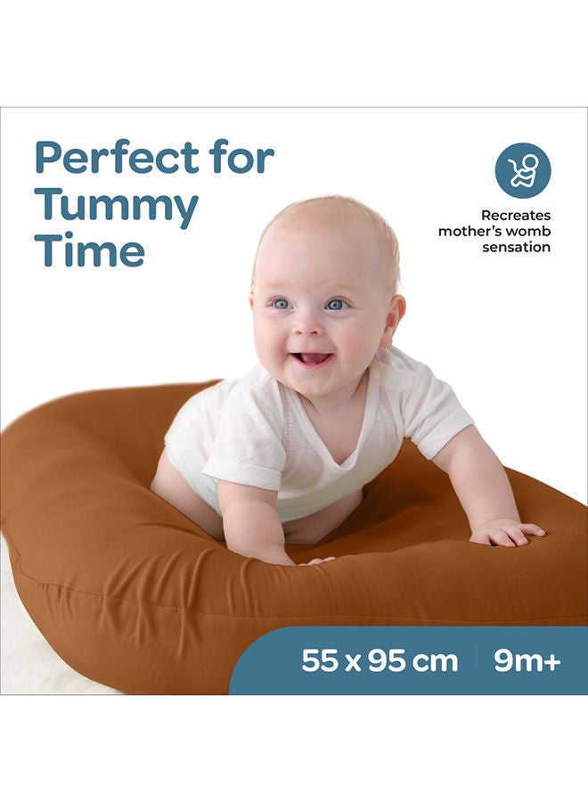 Baby Cotton Lounger With Ergonomic Design - v1687843907/N53417455A_2