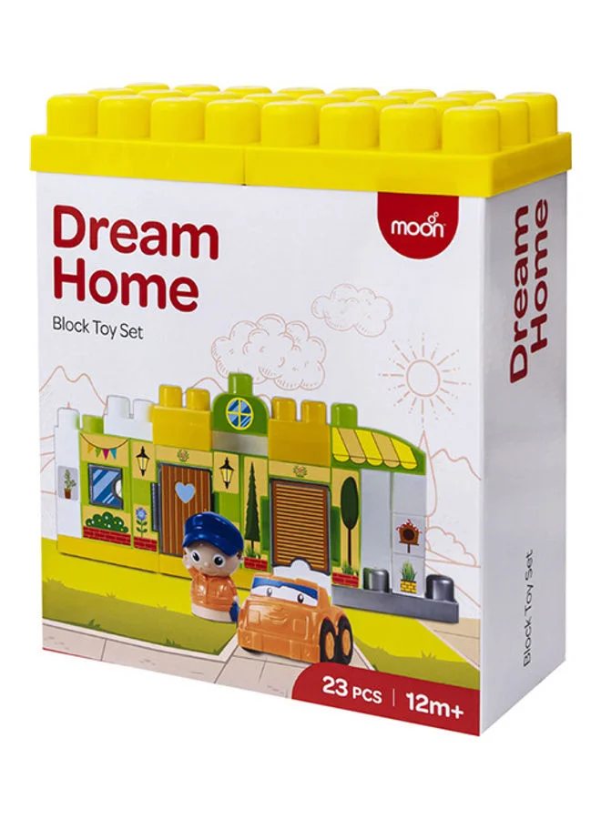 مون My Dream House Set Of 23 Pcs, Creative Activity Toy Gift For 12M And Above Toddlers