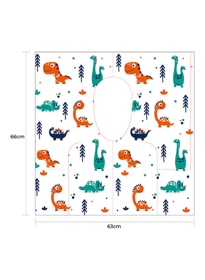 Moon Waterproof Travel Disposable Toilet Seat Cover From 6M And Above To 12 Yrs 66 X 63 Cm Pack Of 20Pcs – Dino Print  - Image 5