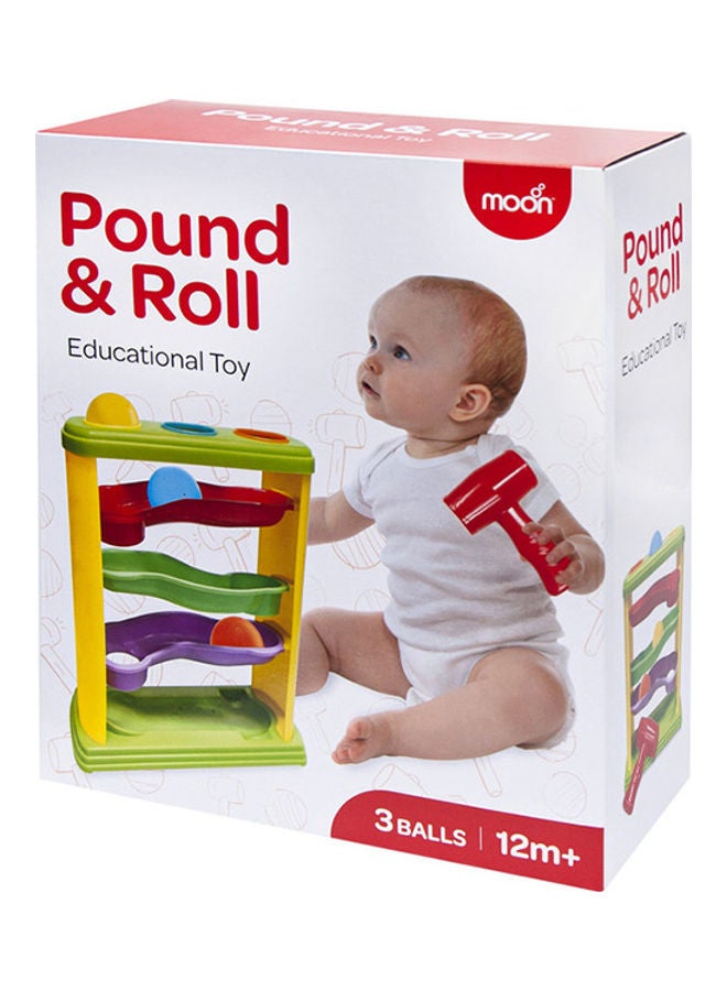 Moon Pound And Roll, Multicolor Early Education Gift For Toddlers  - Image 1