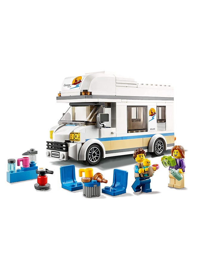 LEGO 6327954 6327954 City Holiday Camper Van 60283 Building Kit; Toy Camper Van With Furnished Interior; Holiday Playset Including 2 Minifigures And A Baby Figure; A Treat For Boys And Girls Who Love Lego Playsets (190 Pieces) 5+ Years 190 5+ Years - Image 2