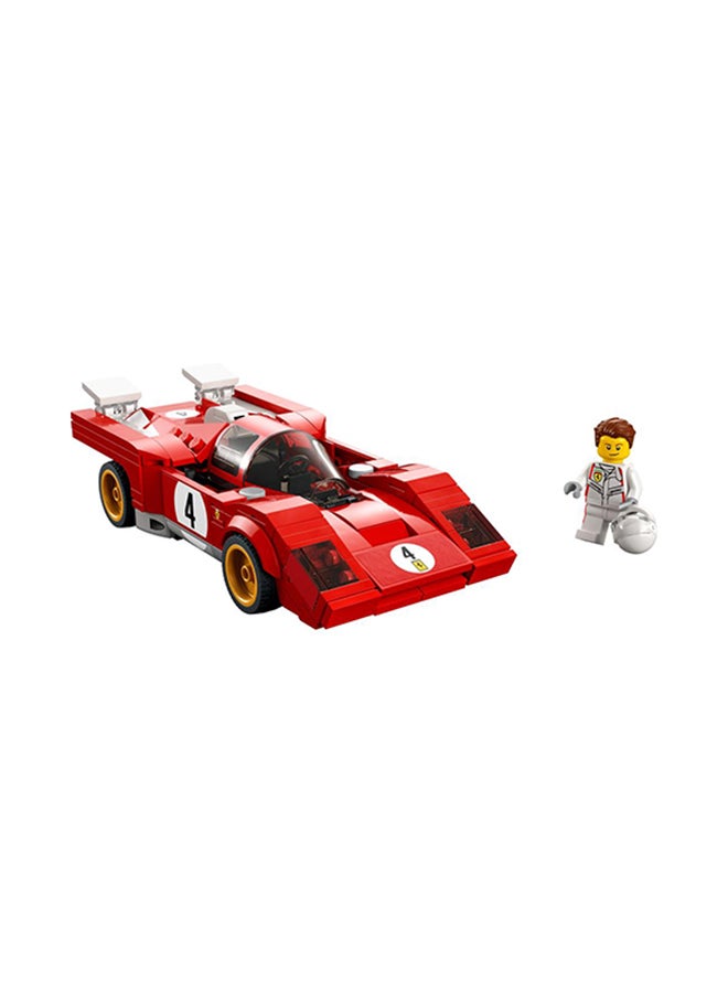 6372452 Speed Champions 1970 Ferrari 512 M Lego Toy Building Kit; Collectible Recreation Of An Iconic Race Car For Kids Aged 8+; Includes A Driver Minifigure With A Cool Racing Suit (291 Pieces) 76906 291 8+ Years - v1687846279/N52756452A_4