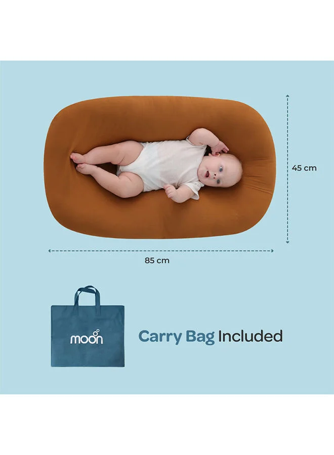 Moon Baby Cotton Lounger With Ergonomic Design