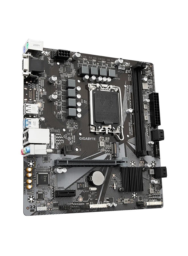 GIGABYTE - MOTHERBOARD H610M S2 DDR4 ULTRA DURABLE GAMING -LGA 1700 Black - Image 1