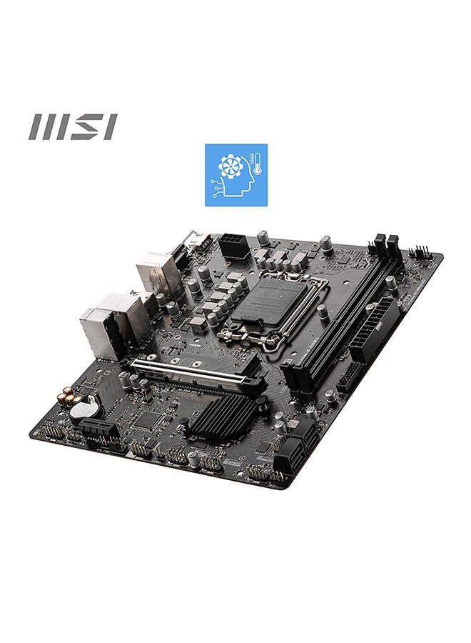 911-7D48-001 MOTHERBOARD PRO H610M-E DDR4 LIGHTNING Gen4 - LGA 1700 Black