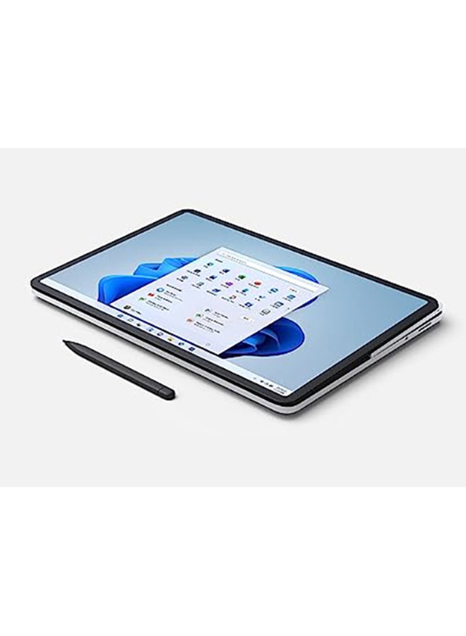 Microsoft - Surface Laptop Studio With 14 Inch Display, Core i7 Processor/16GB RAM/512GB SSD/Intel Iris XE Graphics/Windows 11 Home English Silver - Image 1