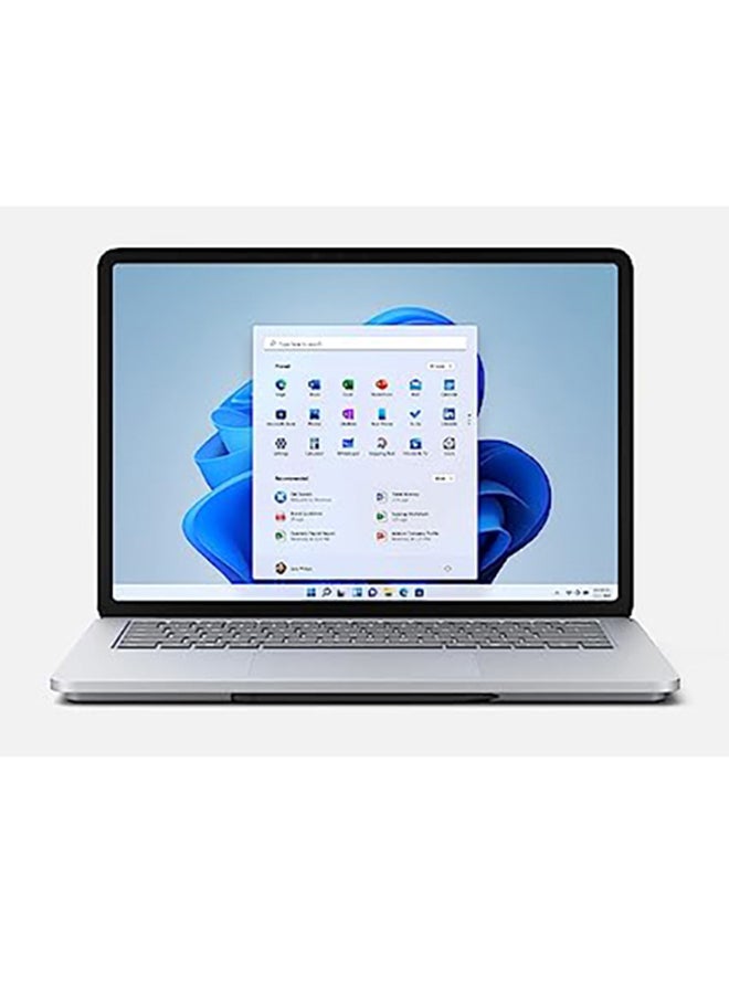 Microsoft - Surface Laptop Studio With 14 Inch Display, Core i7 Processor/16GB RAM/512GB SSD/Intel Iris XE Graphics/Windows 11 Home English Silver - Image 1