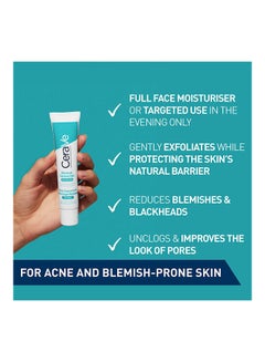 Blemish Control Gel Facial Moisturiser For Acne & Blemishes with Glycolic Acid and Lactic Acid AHA/BHA 40ml - v1687849330/N53417488A_5