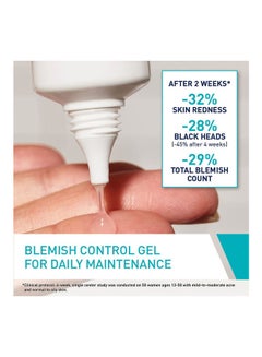 Blemish Control Gel Facial Moisturiser For Acne & Blemishes with Glycolic Acid and Lactic Acid AHA/BHA 40ml - v1687849330/N53417488A_6