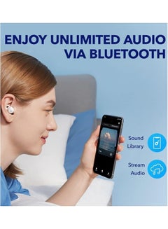 Soundcore Anker A10 Noise Blocking Earbuds, Comfortable Fit, Bluetooth 5.2, App, For Unlimited Sleep Sounds Monitor, Personal Alarm, Side Sleeper Aurora  - Image 4