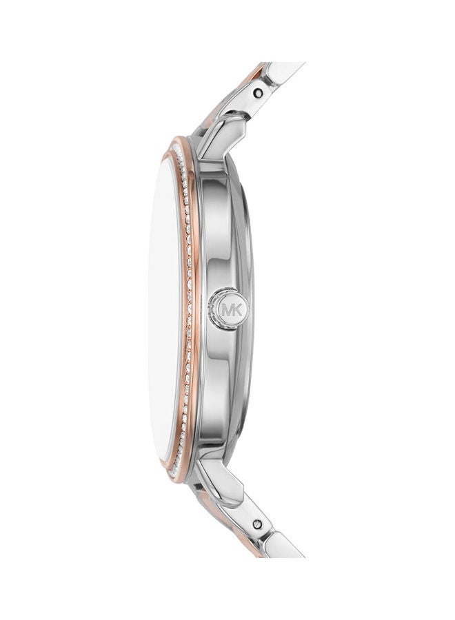 Michael Kors Women's Analog Round Shape Alloy Wrist Watch MK4667 - 38 Mm  - Image 3