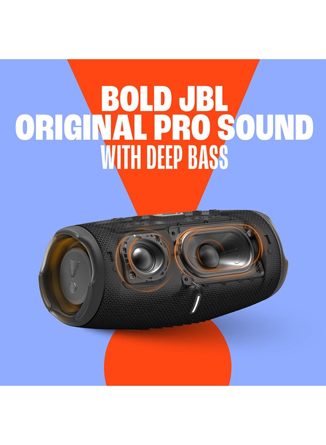JBL - Charge 5 Portable Wi-Fi and Bluetooth Speaker, Deep Powerful Bass, 20H Battery, Waterproof & Dustproof, Built-In Charger, Self-Tuning Feature, Open Streaming Ecosystem Black - Image 1
