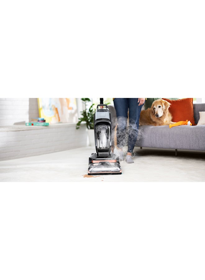 Bissell - Carpet Washer Revolution HydroSteam: HydroSteam Technology, Versatile Cleaning Modes, Quick Drying, Convenient Cleanup, Enhanced Versatility - Ideal for Carpets 3.7 L 1249 W 3672E Black - Image 1