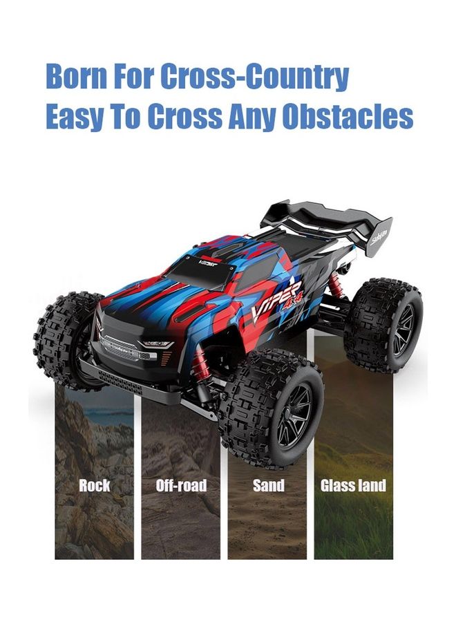 MYTOYS - Fast Speed 50km/h 1/16 Full Proportional Remote Control Toy Off-Road Car 4 Wheel Drive RC Truck RTR - Image 1