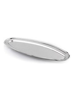 Royalford Premium-Quality Stainless Steel Light-Weight and Food-Grade Tray| Elegant Mirror-Finish Body and Durable Design| Perfect for Serving Fish and Other Food| Silver Silver 70cm  - Image 1