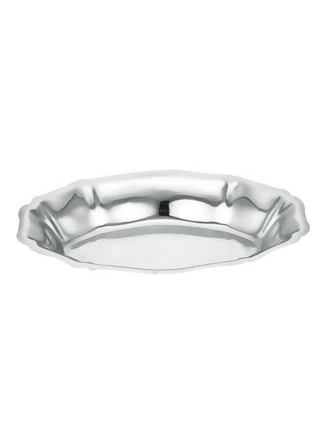 Royalford - Premium-Quality Stainless Steel Construction Light-Weight and Food-Grade Bowl with Elegant Mirror-Finish Design| Perfect for Serving Salads Soup Snacks| Silver Silver 40cm - Image 1