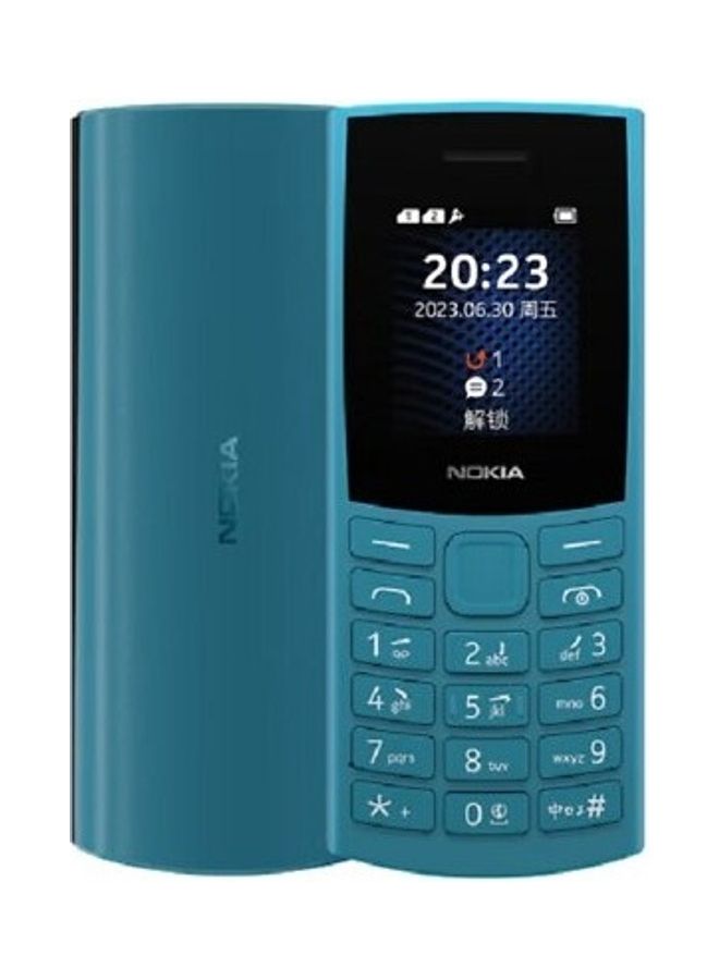 NOKIA Nokia 105 Blue / Cyan Dual SIM Middle East Edition 2023  - Image 1